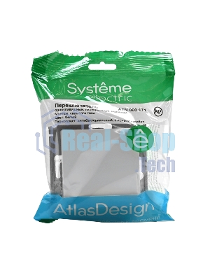 Механизм переключателя перекрестного 1-кл. СП AtlasDesign 10А IP20 (сх. 7) 10AX бел. SchE