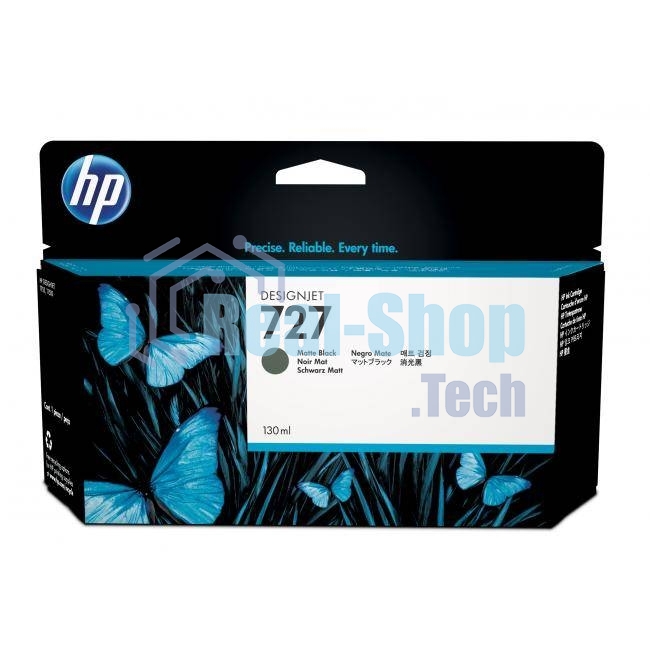 Картридж струйный HP 727 B3P22A черный матовый для HP DJ T920/T1500 (130мл)