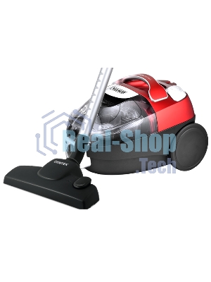 Пылесос Centek CT-2535 красный/черный, 350/2000 Вт, уборка сухая, пылесборник контейнер, 1,5 л
