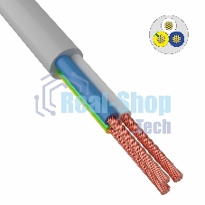 Провод соединительный ПВС 3x1,0 мм² 200 м белый ГОСТ 7399-97