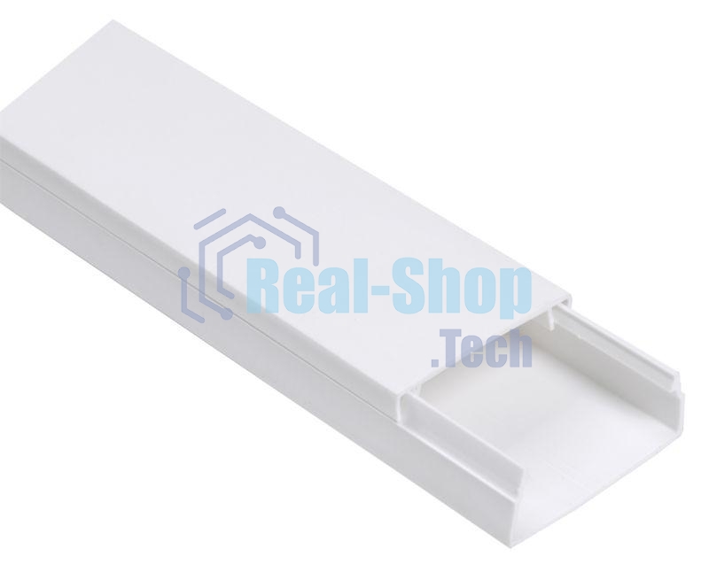 Кабель-канал 100х60 L2000 пластик ECOLINE ИЭК CKK11-100-060-1-K01