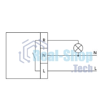 Фотореле AWZ-30 30А 13 IP65 встроенный фотодатчик монтаж на поверх. F&F EA01.001.004
