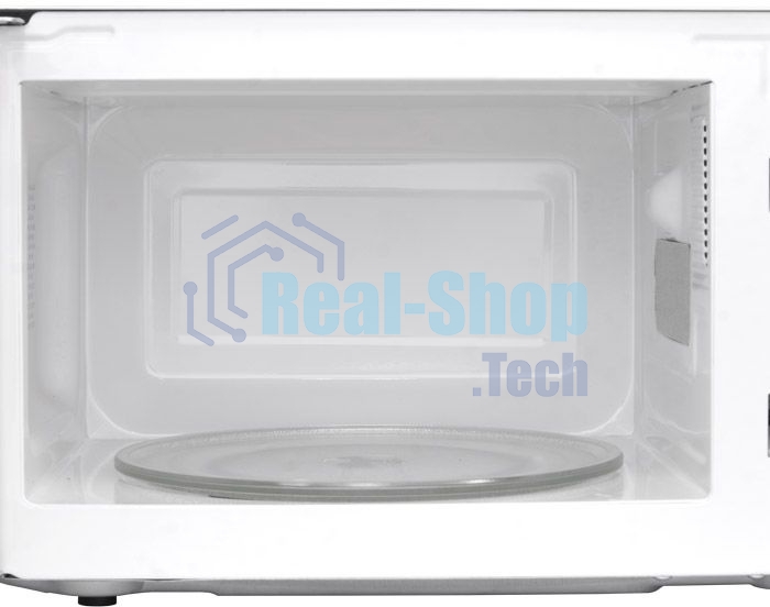 Микроволновая печь BBK 20MWS-771M/WM белый, 20 л, 700 Вт, переключатели - поворотный механизм