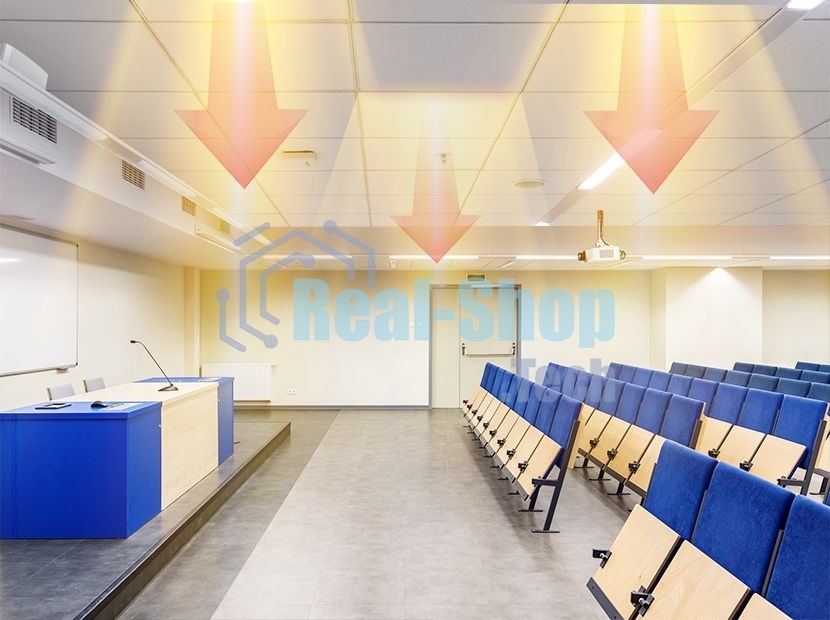 Обогреватель инфракрасный Ballu BIH-S2-0.3 белый, 300 Вт, 3 м2