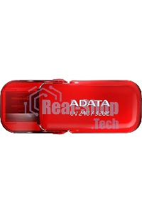 Флешка USB ADATA UV240 (AUV240-32G-RRD), 32Gb, USB 2.0, R/W 15/5, красный