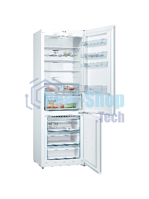 Холодильник Bosch KGN49XWEA белый двухкамерный 330/108л морозилка снизу, No Frost