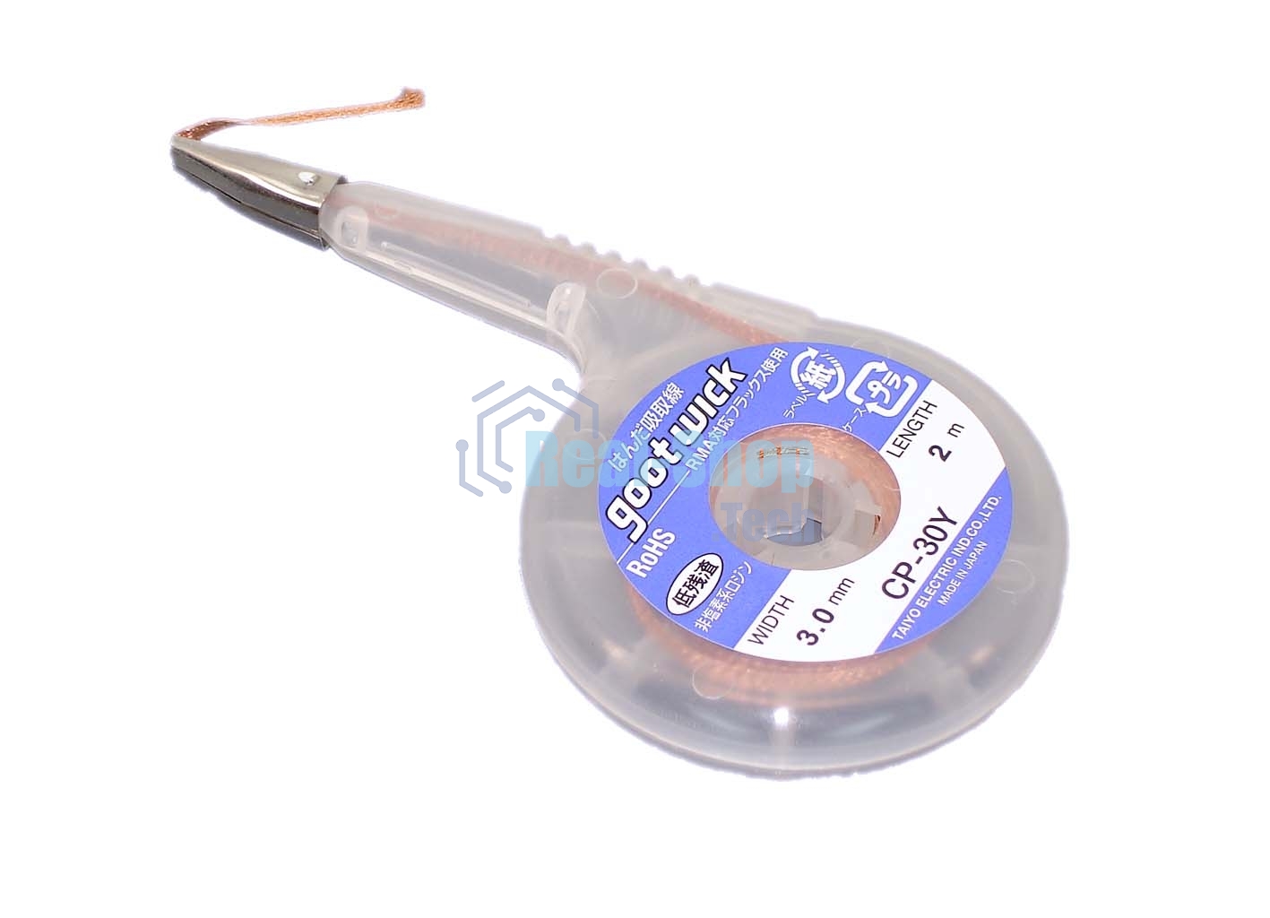 Оплетка Goot CP-30Y 3мм 2м