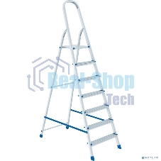 Стремянка Сибртех 7 ступеней алюминиевая