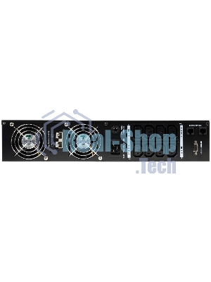 Источник бесперебойного питания ИБП Бастион RAPAN-UPS 2000 RACK+4x9Ah (1400 Вт, Line-interactive, встроенные АКБ 4 шт.x 9Ah) 8959