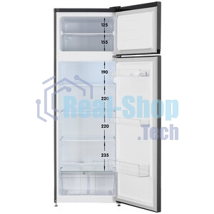 Холодильник Beko RDSK280M00G серый двухкамерный 210/46л морозилка сверху