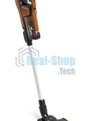 Пылесос вертикальный Blackton Bt VCA1401B оранжевый, питание от аккумулятора, 25 Вт, уборка сухая, пылесборник 0.6 л, работа от АКБ max 40 мин