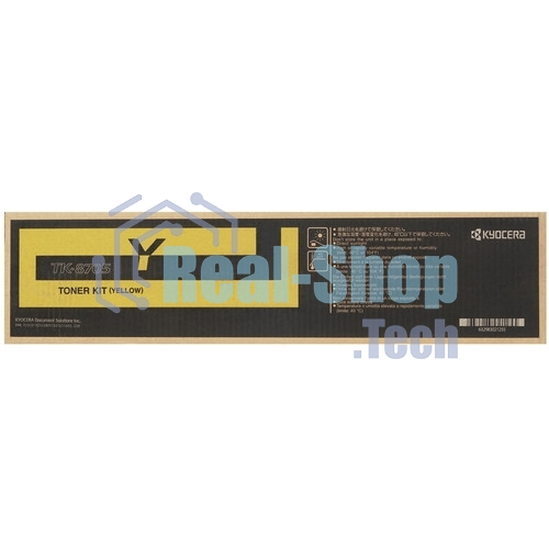 Картридж лазерный Kyocera TK-8705Y желтый для TASKalfa 6550ci/7550ci 30 000 стр