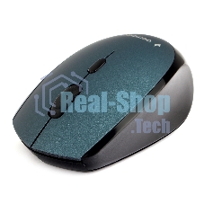 Мышь беспроводная Gembird MUSW-354-B синий, 1600 dpi, радиоканал, USB, кнопки - 4