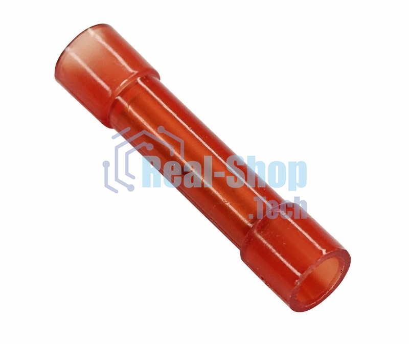 Соединительная гильза изолированная Rexant L-27.3 мм нейлон 0.5-1.5 мм² (ГСИ(н) 1.5/ГСИ-н 0,5-1,5) красная