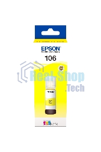 Чернила Epson 106Y C13T00R440 желтый (70 мл) для Epson L7160/7180