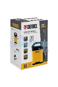 Опрыскиватель аккумуляторный Denzel D-5LI, 5 л, Li-Ion акк., 12 В, 2 А·ч