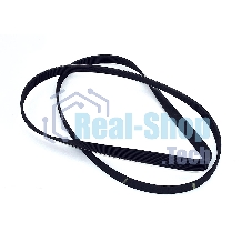 Ремень 1213 H8 для стиральной машины Indesit, Ariston, Stinol черный 1162мм
