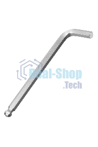 Набор ключей имбусовых Сибртех HEX, 1,5-10 мм, CrV, 9 шт., удлиненные, с шаром