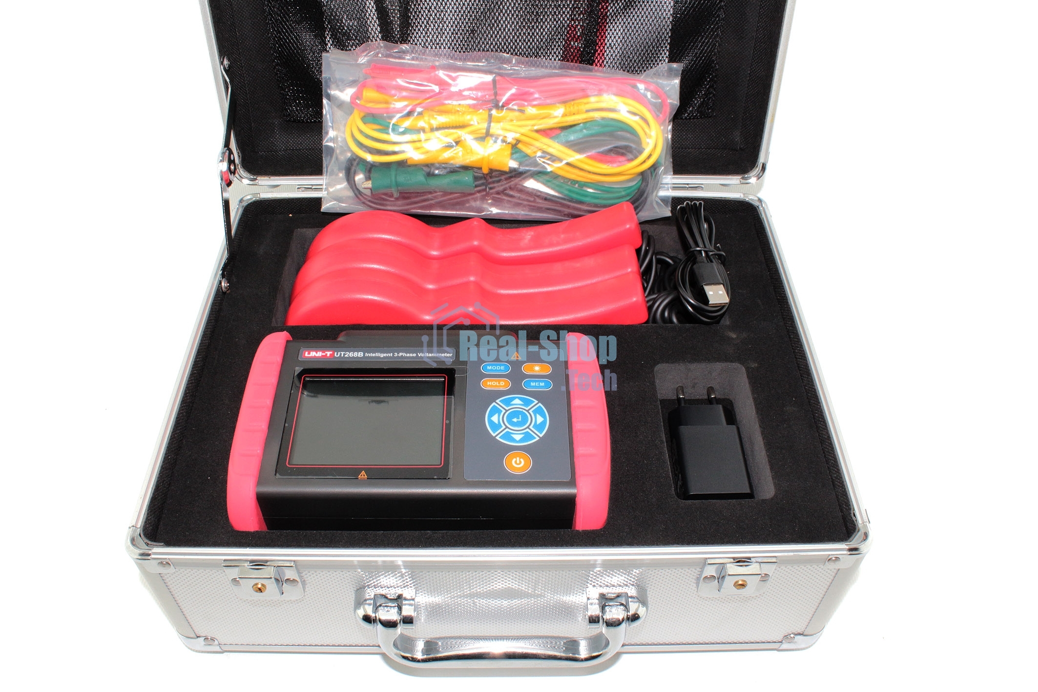 Токоизмерительные клещи UNI-T UT268B трехфазный вольтамперметр
