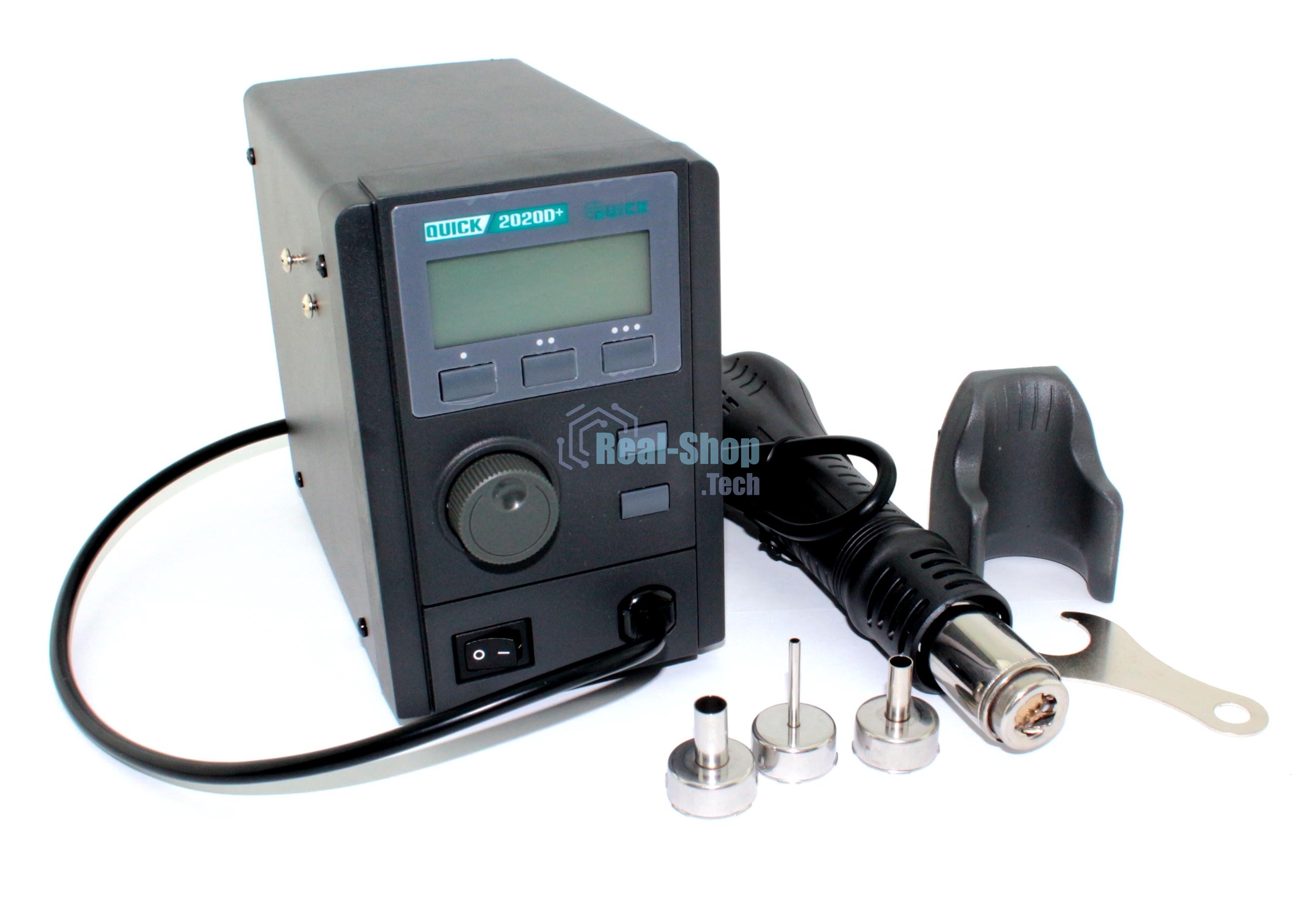 Паяльная станция термовоздушная Quick 2020D+ 750W