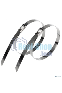 Хомут-стяжка стальная Rexant 152x4,6 мм, упаковка 50 шт.