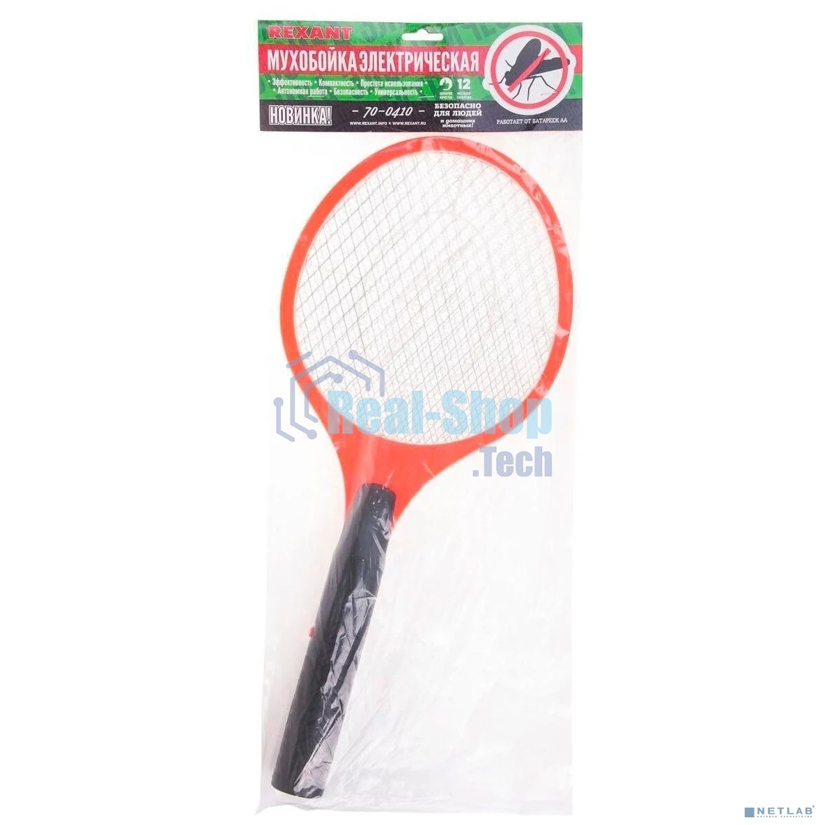 Мухобойка электрическая Rexant 800В (0410)