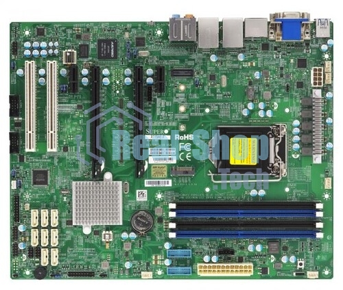 Материнская плата Supermicro X13SAE-F,ATX,LGA1700,Intel W680 Chipset,4x DIMM/ECC