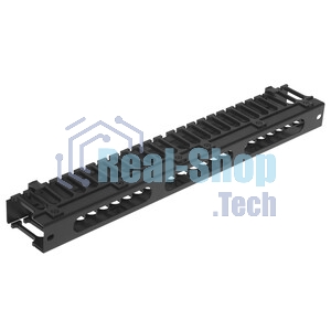 Органайзер LANMASTER (LAN-ORG/CV-1U) кабельный 19
