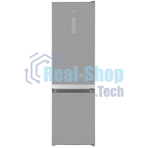 Холодильник Hotpoint HT 7201I MX O3 нержавеющая сталь двухкамерный 239/83 л морозилка снизу, No Frost