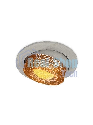 Комплект встраиваемого поворотного светильника Ambrella light XC7653064 SGR/CF серый песок/кофе MR16 GU5.3 (C7653, N7195)
