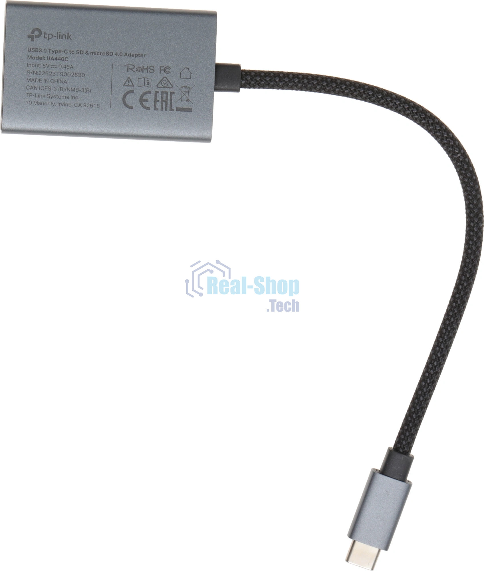Адптер USB3.0 Type-C/ SD/ microSD 4.0 TP-Link UA440C