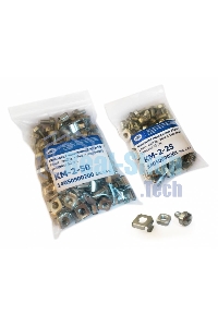 Комплект монтажный ЦМО № 2 (винт, шайба, гайка с защелкой), упаковка 50 шт. (КМ-2-50) (50 шт)