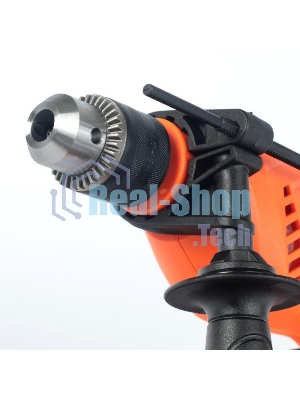 Дрель электрическая ударная PATRIOT FD 750h 120301444 с ударом, мощность 710Вт, макс.диаметр 13мм, глубиномер + дополнительная ручка