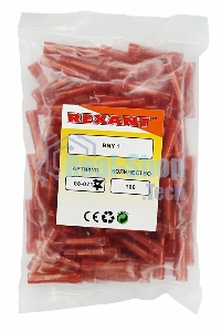 Соединительная гильза изолированная Rexant L-27.3 мм нейлон 0.5-1.5 мм² (ГСИ(н) 1.5/ГСИ-н 0,5-1,5) красная