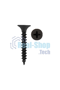 Саморез гипсокартон-металл Kranz 3.5х25, пакет (50 шт./уп.)