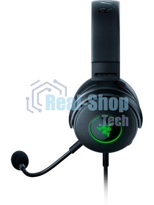 Гарнитура Razer Kraken V3 чёрный, проводная, USB, подсветка