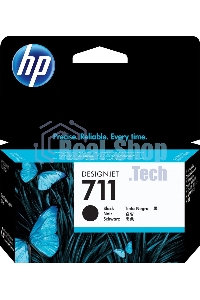 Картридж струйный HP №711 CZ129A черный для HP DJ T120/T520 (38мл)