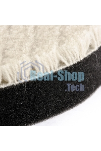 Насадка Matrix полировальная под липучку, 125 мм короткая плетеная шерстяная нить