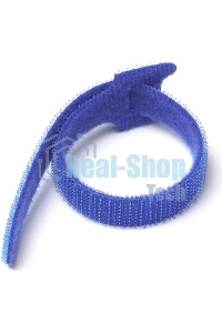 Хомут-липучка 310мм, 20 шт., синий