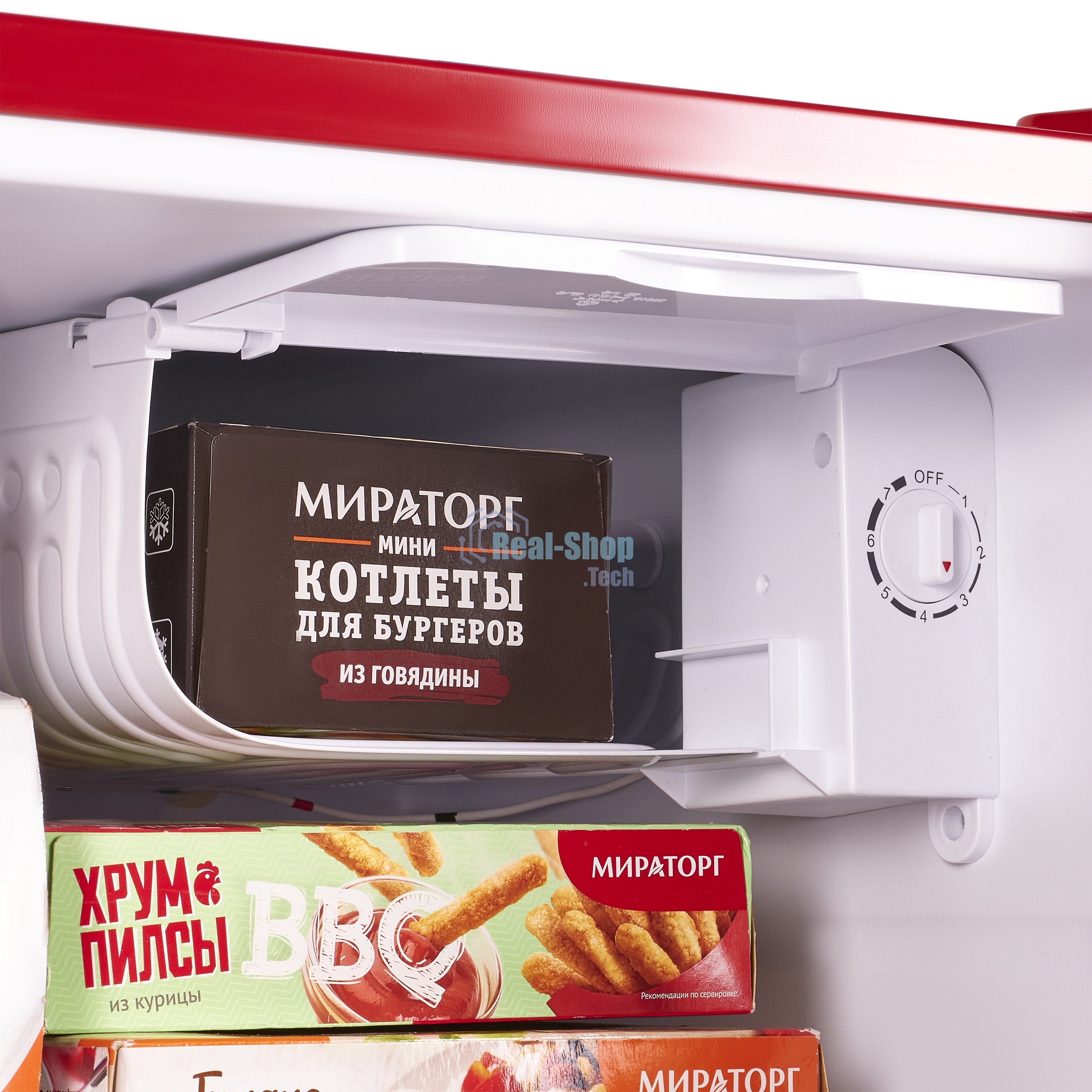 Холодильник Maunfeld MFF50RR красный однокамерный 50л