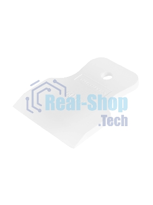 Шпатель Сибртех белая резина, 60 мм