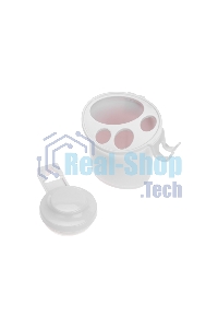 Стакан для зубных щеток и пасты HALSA HLS-F-113W на вакуумной присоске