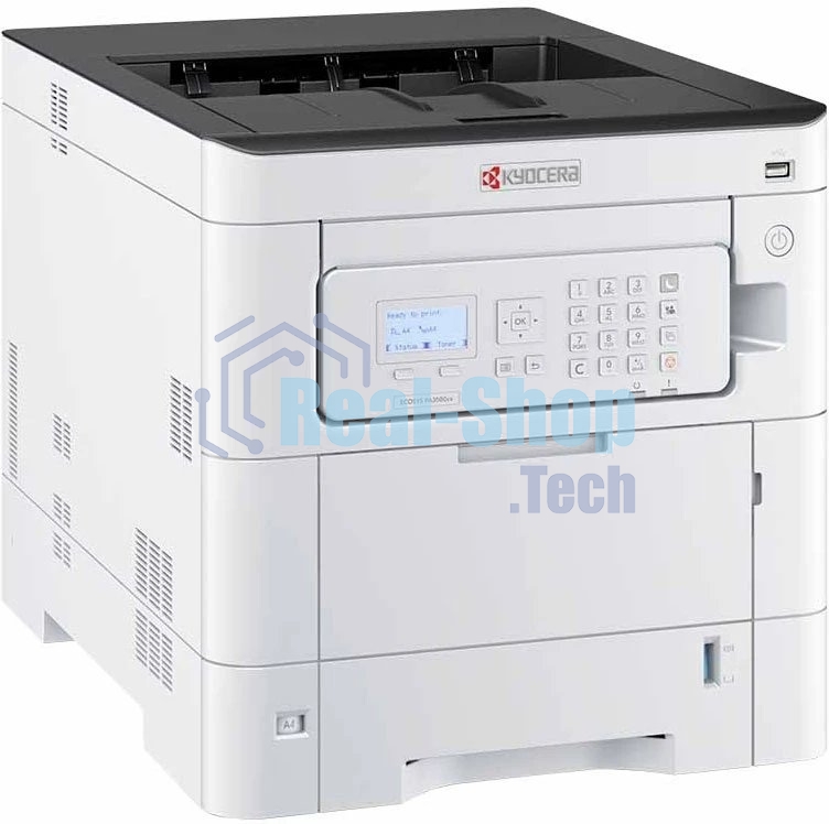 Принтер лазерный Kyocera ECOSYS PA3500cx (1102YJ3NL0), A4, цветной, печ. до 35 стр/мин., 1200 x 1200 dpi, USB, RJ-45, Air Print, Mopria