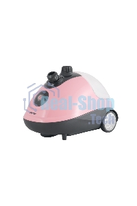 Отпариватель Centek CT-2375 розовый/черный 2000Вт, 1.5л, 40г/мин, складная вешалка, сталь. подошва