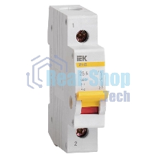 Выключатель нагрузки (мини-рубильник) Iek MNV10-1-025 ВН-32 1Р 25А ИЭК