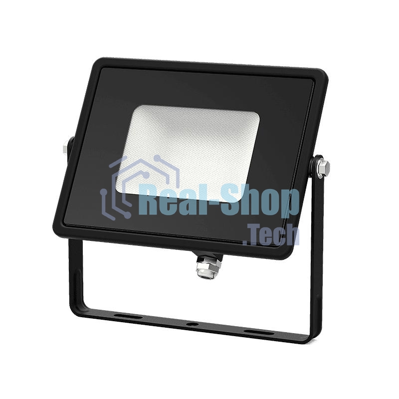 Прожектор светодиодный Gauss Qplus 20Вт 6500К 1700лм IP65 графит. сер. 1/20