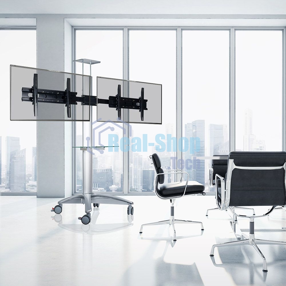 Подставка для телевизора Arm Media PT-STAND-15 (комплект из двух коробок) серебристый 26