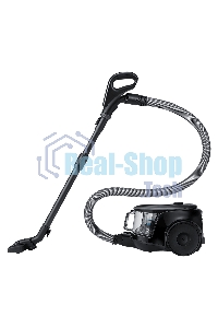 Пылесос Samsung VC18M21D0VG/EV титан, 380/1800 Вт, уборка сухая, пылесборник контейнер 1.5 л