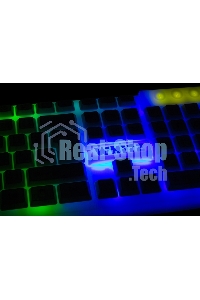 Клавиатура проводная Defender GK-172, USB, белый