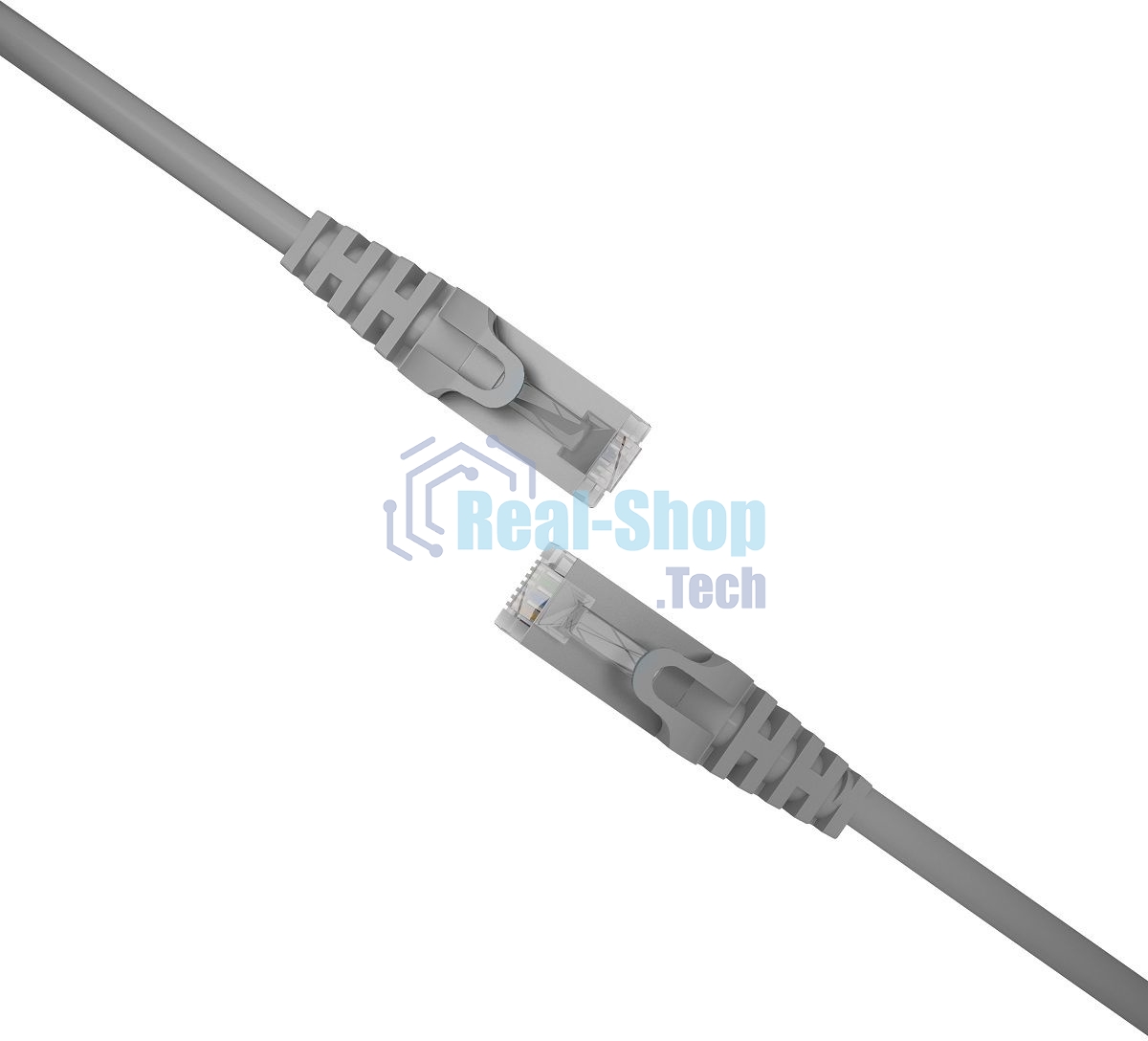 Патч-корд NTSS NTSS-PC-FTP-RJ45-5e-3.0-LSZH-GY NTSS-PC-FTP-RJ45-5E-3.0-LSZH FTP RJ-45 вил.-вилка RJ-45 cat.5e 3м серый LSZH (уп.:1шт) 26AWG